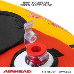 Airhead Hot Dog 3 Person Tube