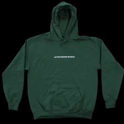 AWS Embroidered Hoodie – Green