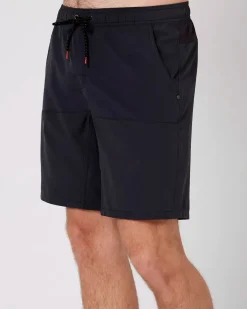Follow All Day Shorts - Black