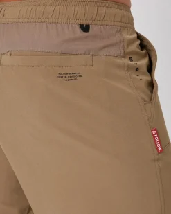 Follow All Day Shorts - Deep Taupe