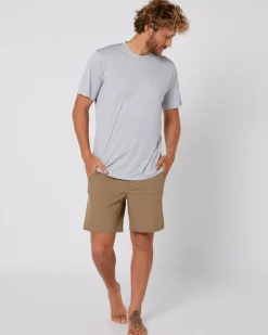 Follow All Day Shorts - Deep Taupe