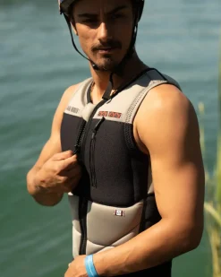 Follow Capiva Men's Impact Vest - Stone/Black