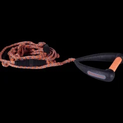 Hyperlite 25' Pro Surf Rope w/ Handle - Black/Orange