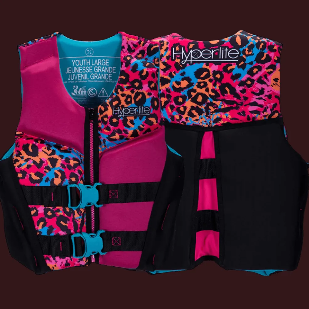 Hyperlite Indy Girls CGA Life Vest (64-88 LBS)