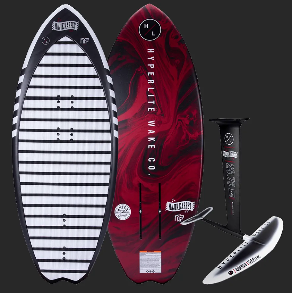 Hyperlite Majik Karpet Foil Board | MK 1200 Carbon Foil Package 2026