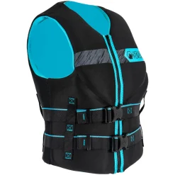 Liquid Force Women's Hinge Classic CGA - Black/Aqua