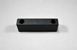 Malibu Seat Cleat, 4", Plastic, Black