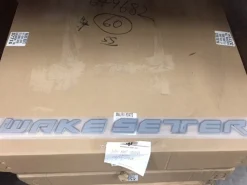 Malibu Wakesetter Hull Decal, 32" (Chrome) 2017-19