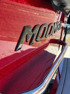 Moomba Transom Decal, Black Chrome (114193)