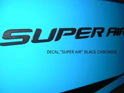 Nautique DECAL - SUPER AIR BLACK CHROMAX - 140057