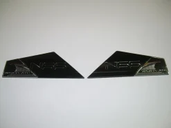 Nautique DECAL NSS CHROMAX SET BLACK 8.13 X 2.99 - 170130