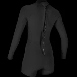 O'Neill Women's Bahia 2/1MM Back Zip L/S Spring Wetsuit