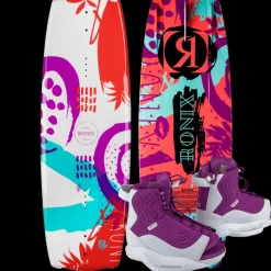 Ronix 2025 August Wakeboard | August Bindings