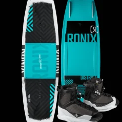 Ronix 2025 District Wakeboard | District Bindings