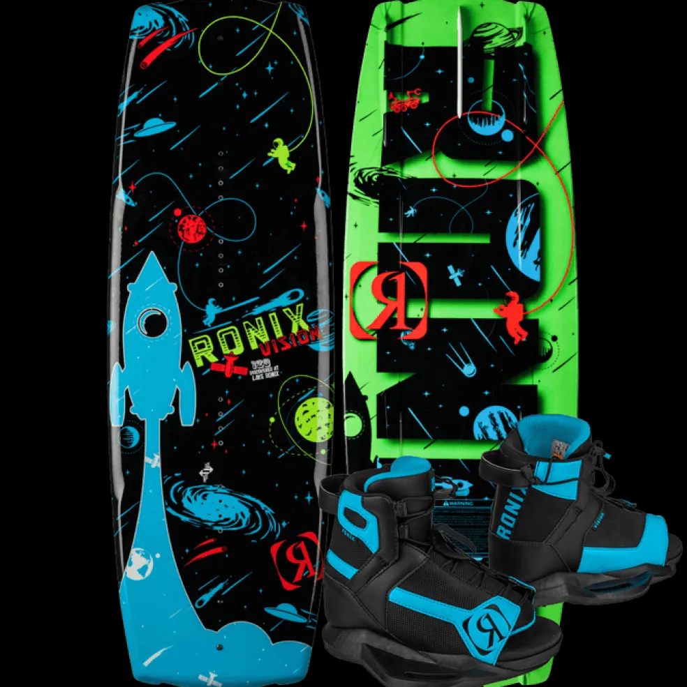 Ronix Kid's Vision Wakeboard | Vision Bindings 2026