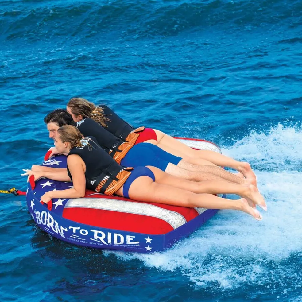 WOW Born to Ride 3 Person Tube