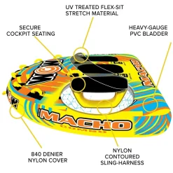 WOW Macho Combo 3 Person Tube
